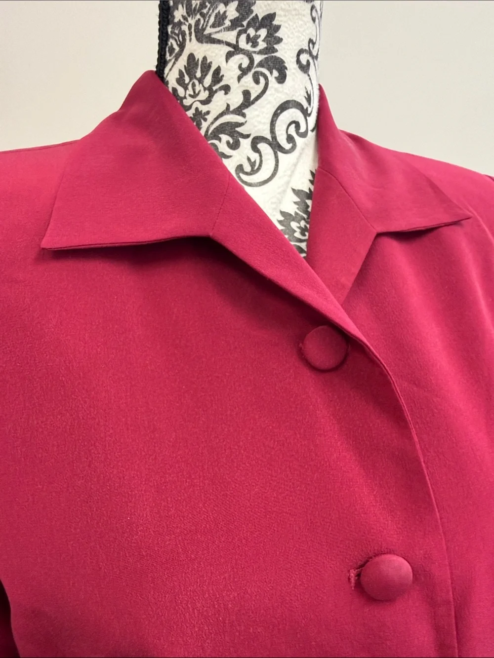 Vintage 90s‎ Patrick Petite Pure Silk Blazer sz 6p